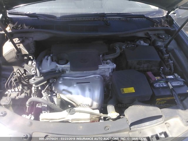 4T4BF1FK6DR322227 - 2013 TOYOTA CAMRY L/SE/LE/XLE Yaşıl foto 10