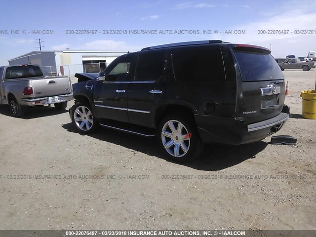 1GYFK63837R192491 - 2007 CADILLAC ESCALADE LUXURY შავი ფოტო 3