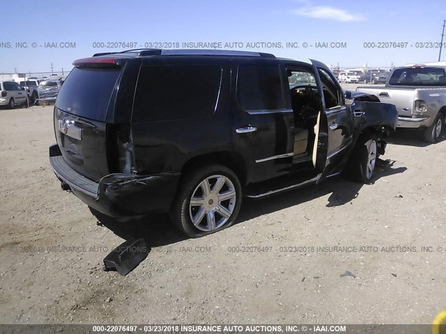 1GYFK63837R192491 - 2007 CADILLAC ESCALADE LUXURY BLACK photo 4