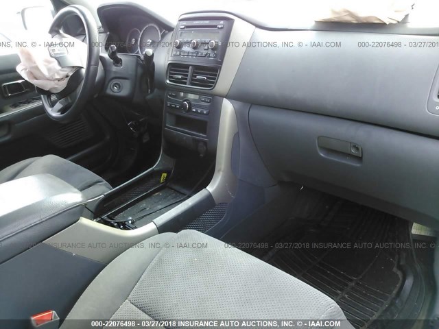 5FNYF18497B033248 - 2007 HONDA PILOT EX 蓝色 照片 5