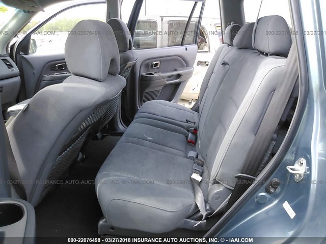 5FNYF18497B033248 - 2007 HONDA PILOT EX 蓝色 照片 8