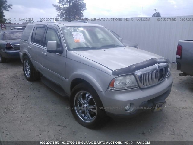 5LMEU68H25ZJ18263 - 2005 LINCOLN AVIATOR 银色 照片 1