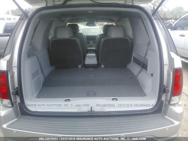 5LMEU68H25ZJ18263 - 2005 LINCOLN AVIATOR SILVER photo 8