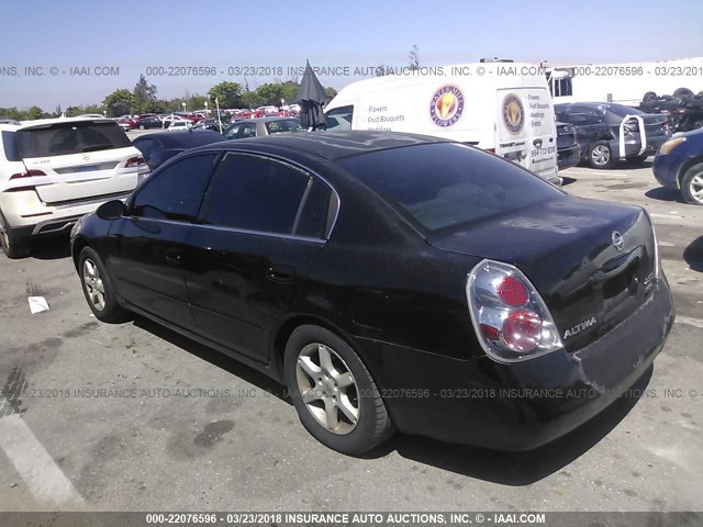 1N4AL11D36N345916 - 2006 NISSAN ALTIMA S/SL BLACK photo 3