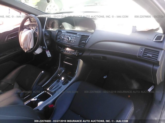 1HGCR2F59HA238129 - 2017 HONDA ACCORD SPORT GRAY photo 5