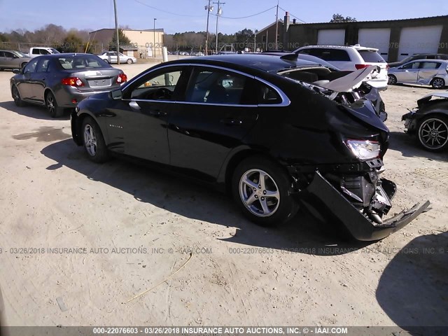1G1ZB5ST8GF351745 - 2016 CHEVROLET MALIBU LS 黑色 照片 3