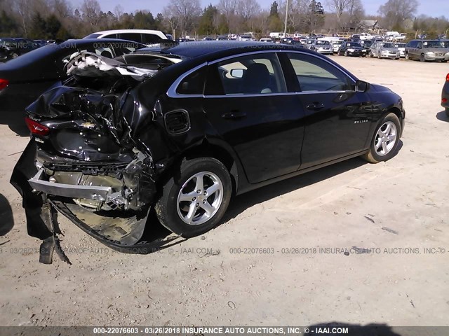 1G1ZB5ST8GF351745 - 2016 CHEVROLET MALIBU LS 黑色 照片 4