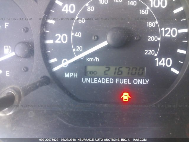 JT2BG22K3V0084023 - 1997 TOYOTA CAMRY LE/XLE TAN photo 7