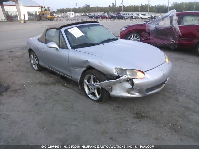 JM1NB353710208950 - 2001 MAZDA MX-5 MIATA LS SILVER photo 1