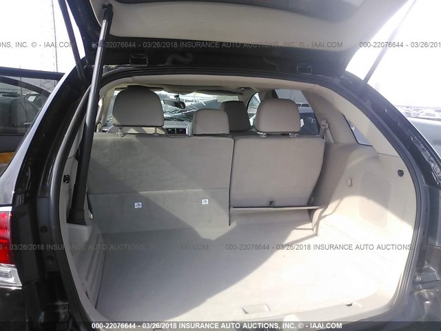 2LMDJ6JK3DBL05627 - 2013 LINCOLN MKX BLACK photo 8
