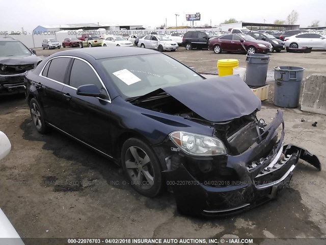 1G1ZC5E1XBF182408 - 2011 CHEVROLET MALIBU 1LT 蓝色 照片 1