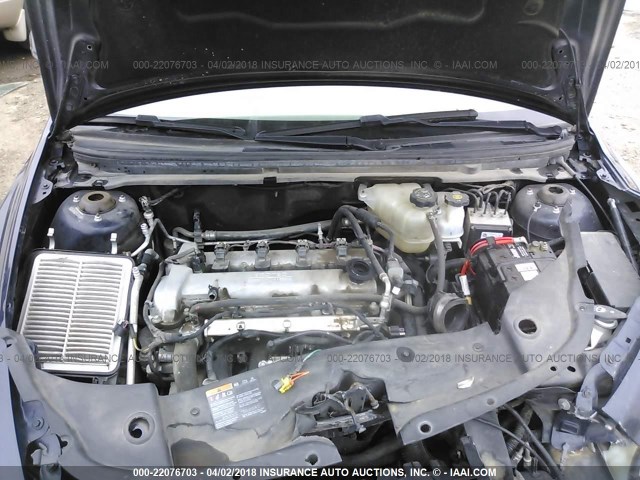 1G1ZC5E1XBF182408 - 2011 CHEVROLET MALIBU 1LT 蓝色 照片 10