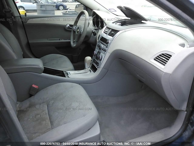 1G1ZC5E1XBF182408 - 2011 CHEVROLET MALIBU 1LT 蓝色 照片 5