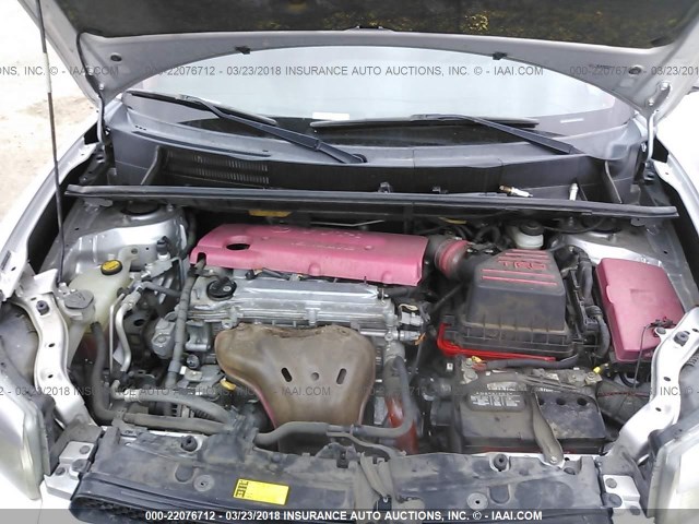 JTLZE4FE9B1128354 - 2011 TOYOTA SCION XB SILVER photo 10