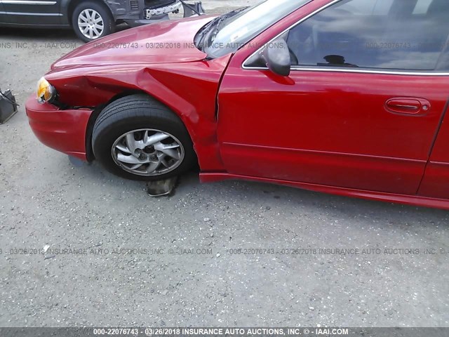 1G2NF52E34M705680 - 2004 PONTIAC GRAND AM SE1 RED photo 6