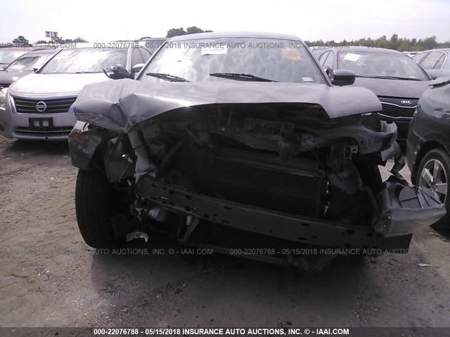 2C3CDXBGXEH155019 - 2014 DODGE CHARGER SE BLACK photo 6