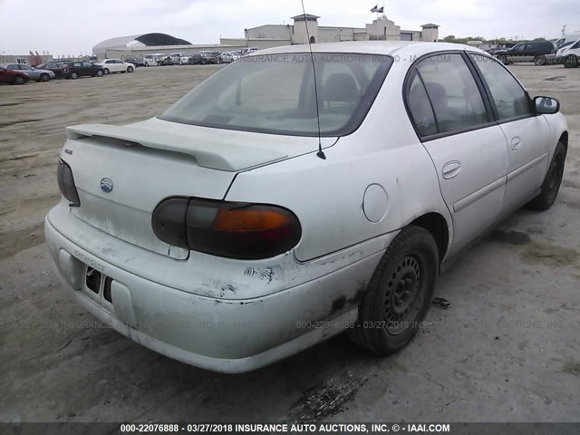 1G1ND52F74M535214 - 2004 CHEVROLET CLASSIC WHITE photo 4