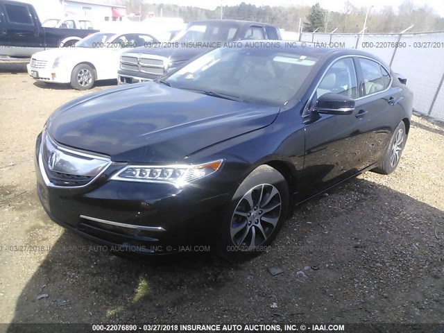 19UUB1F53FA001054 - 2015 ACURA TLX TECH BLACK photo 2