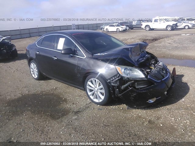 1G4PP5SK8C4200722 - 2012 BUICK VERANO BLACK photo 1