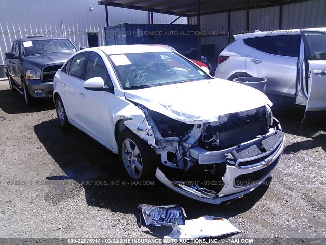 1G1PC5SB8F7139349 - 2015 CHEVROLET CRUZE LT WHITE photo 1