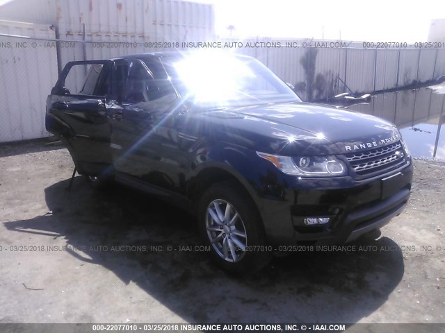 SALWG2KF0GA569558 - 2016 LAND ROVER RANGE ROVER SPORT SE BLACK photo 1