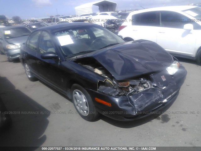 1G8ZK52782Z184850 - 2002 SATURN SL2 GRAY photo 1