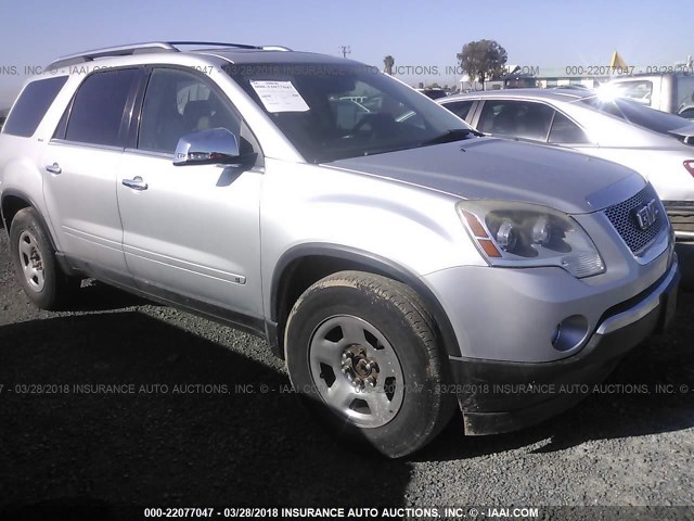 1GKER23D89J173637 - 2009 GMC ACADIA SLT-1 SILVER photo 6