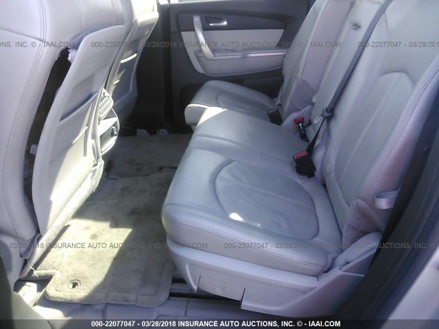 1GKER23D89J173637 - 2009 GMC ACADIA SLT-1 Argent photo 8