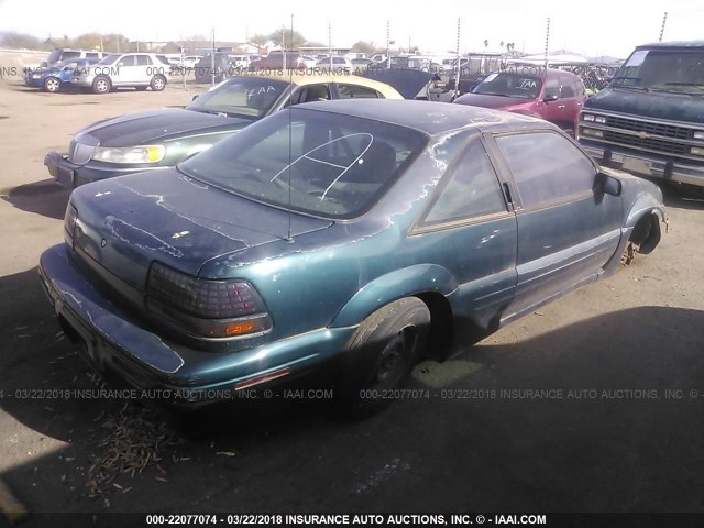 1G2WJ12X6SF272306 - 1995 PONTIAC GRAND PRIX GTP GREEN photo 4