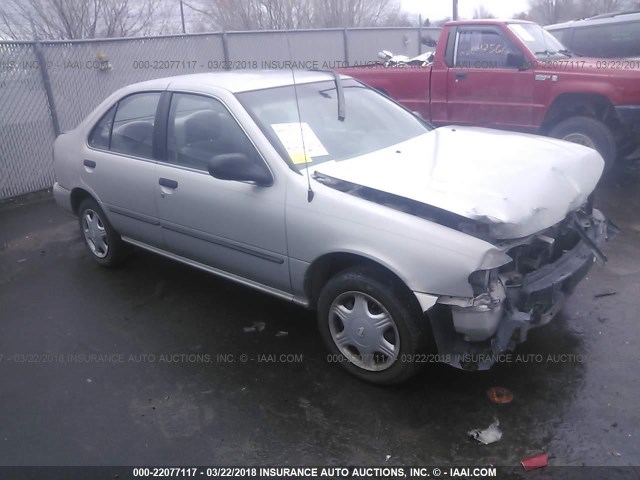 3N1AB41D1WL047950 - 1998 NISSAN SENTRA XE/GXE ვერცხლისფერი ფოტო 1