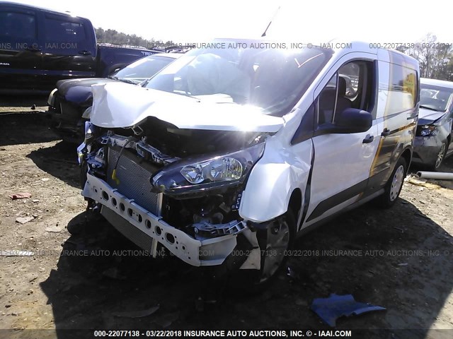NM0LS6E78H1315695 - 2017 FORD TRANSIT CONNECT XL WHITE photo 2
