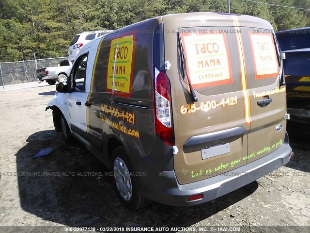 NM0LS6E78H1315695 - 2017 FORD TRANSIT CONNECT XL WHITE photo 3