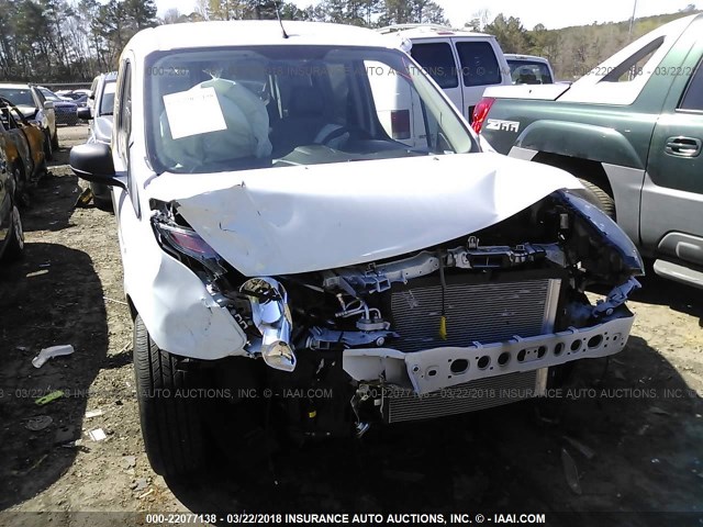 NM0LS6E78H1315695 - 2017 FORD TRANSIT CONNECT XL WHITE photo 6