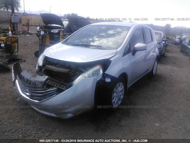 3N1CE2CP9GL380345 - 2016 NISSAN VERSA NOTE S/S PLUS/SV/SL/SR 银色 照片 2