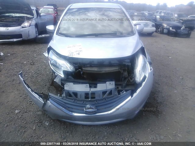 3N1CE2CP9GL380345 - 2016 NISSAN VERSA NOTE S/S PLUS/SV/SL/SR 银色 照片 6