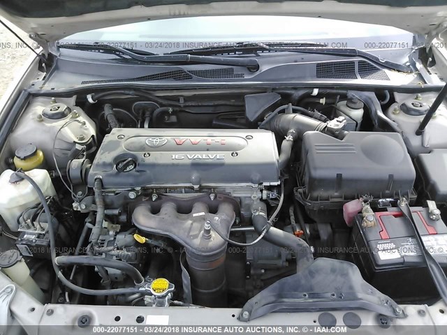 4T1BE32K26U666364 - 2006 TOYOTA CAMRY LE/XLE/SE 金色 照片 10