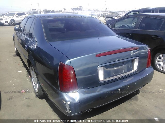 1G6KF54971U242956 - 2001 CADILLAC DEVILLE DTS GRAY photo 3