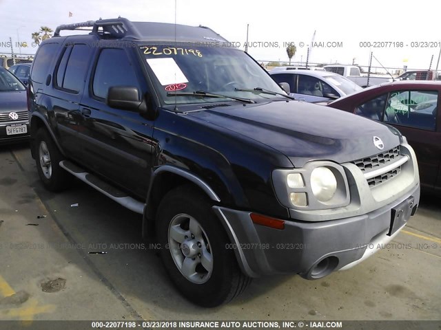 5N1ED28T54C623621 - 2004 NISSAN XTERRA XE/SE BLACK photo 1