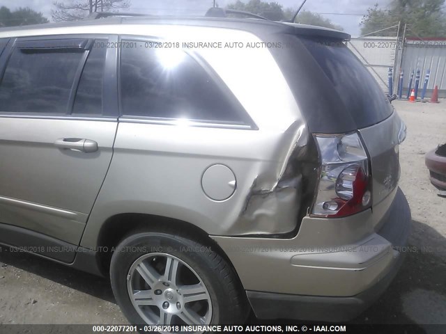 2A8GM68X48R619458 - 2008 CHRYSLER PACIFICA TOURING BEIGE photo 6