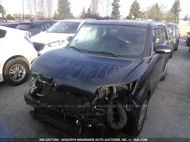 JTLKE50E091072427 - 2009 TOYOTA SCION XB შავი ფოტო 2
