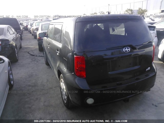 JTLKE50E091072427 - 2009 TOYOTA SCION XB შავი ფოტო 3