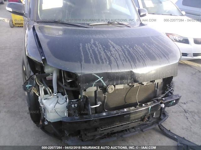 JTLKE50E091072427 - 2009 TOYOTA SCION XB შავი ფოტო 6