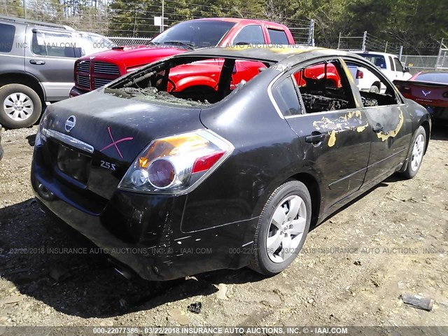 1N4AL21E78C168302 - 2008 NISSAN ALTIMA 2.5/2.5S BLACK photo 4