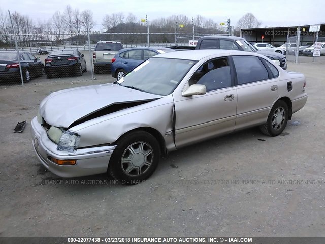 4T1BF12B9TU093184 - 1996 TOYOTA AVALON XL/XLS GOLD photo 2