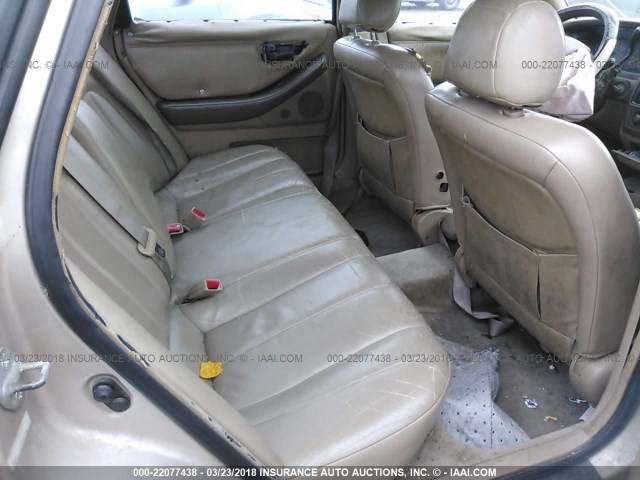 4T1BF12B9TU093184 - 1996 TOYOTA AVALON XL/XLS GOLD photo 8