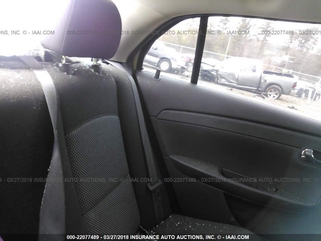 1G1ZC5EU6BF291930 - 2011 CHEVROLET MALIBU 1LT GOLD photo 8