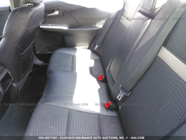 4T1BF1FK0CU202125 - 2012 TOYOTA CAMRY SE/LE/XLE Черный фото 8