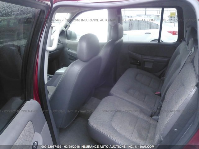 1FMZU72K84UA94853 - 2004 FORD EXPLORER XLS/XLS SPORT RED photo 8