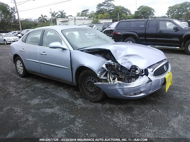 2G4WC582561283850 - 2006 BUICK LACROSSE CX SILVER photo 1