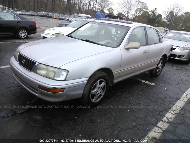 4T1BF12B8VU208411 - 1997 TOYOTA AVALON XL/XLS GRAY photo 2